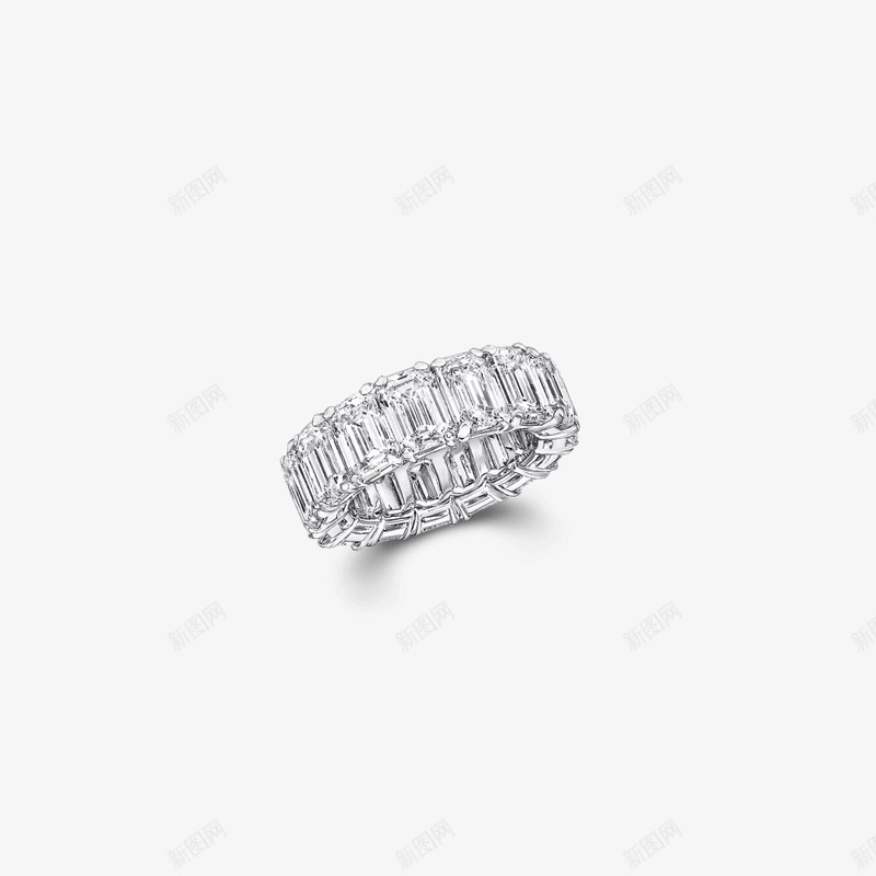 Classic Graff Emerald Cut Diamond Band高宝png免抠素材_88icon https://88icon.com 高宝