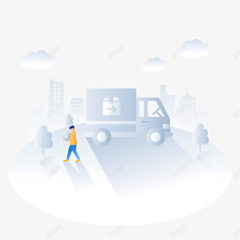 暂无配送U状态页缺省页404提示png免抠素材_88icon https://88icon.com 暂无 配送 状态 缺省 提示