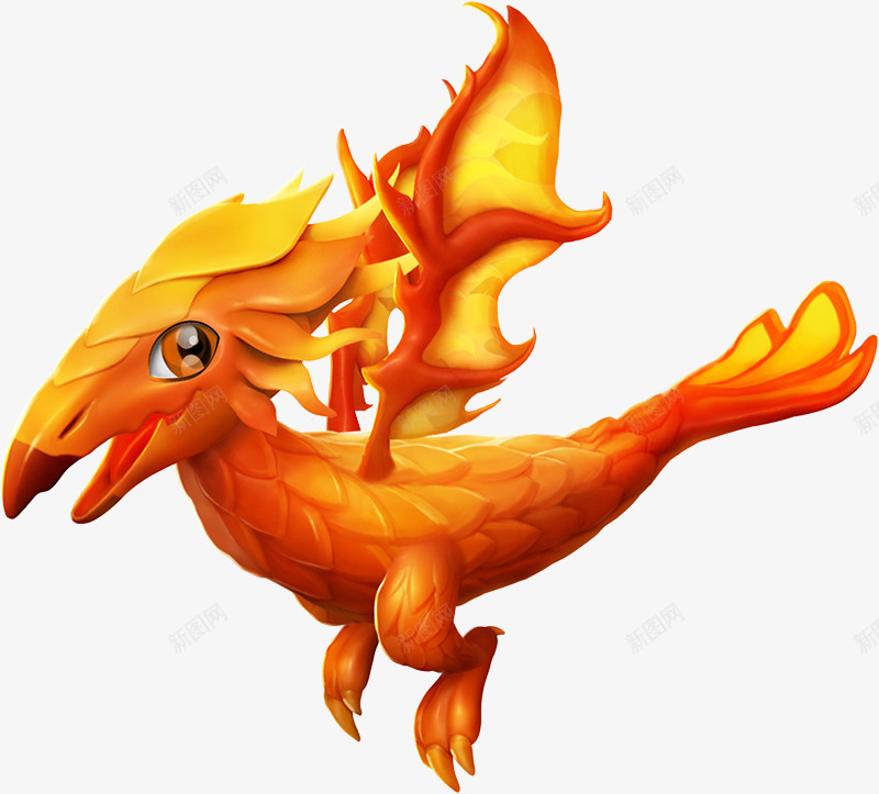 Phoenix Dragon龙们png免抠素材_88icon https://88icon.com 龙们