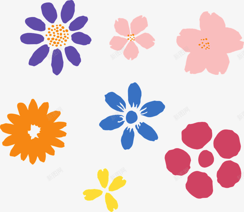 Flowers Cherry Blossoms Hand Drawing Handwriting卡通框线条蒸气波潮流复古png免抠素材_88icon https://88icon.com 卡通 线条 蒸气 潮流 复古