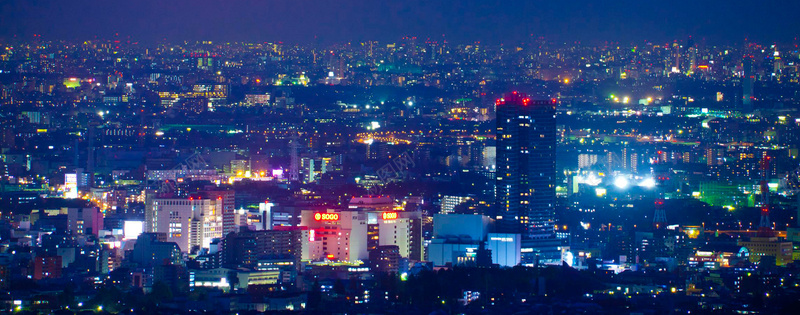 夜城市背景