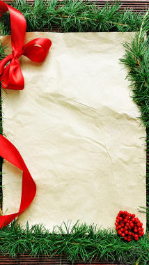 圣诞节礼物信纸背景背景