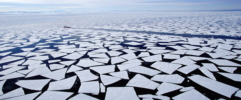 北极浮冰背景背景