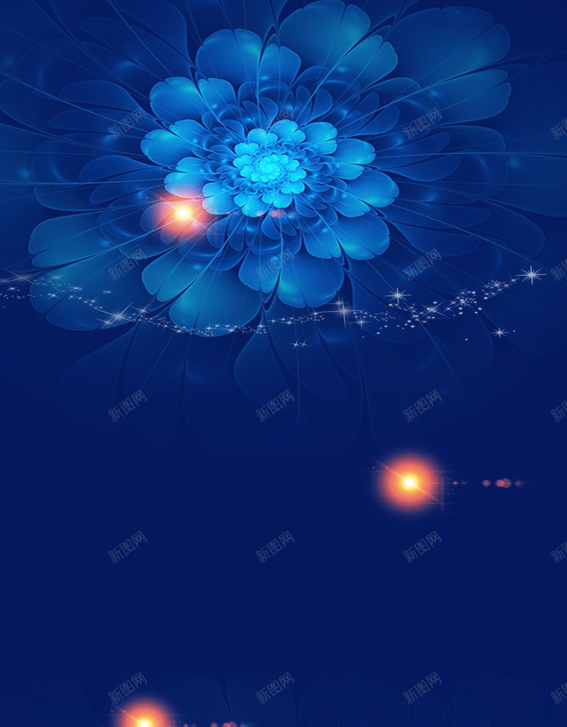 深蓝大气花朵背景psd设计背景_88icon https://88icon.com 深蓝 大气 花朵 护肤品 开心 房产 快乐 H5 h5