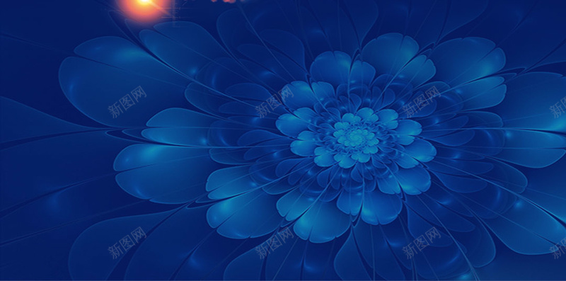深蓝大气花朵背景psd设计背景_88icon https://88icon.com 深蓝 大气 花朵 护肤品 开心 房产 快乐 H5 h5