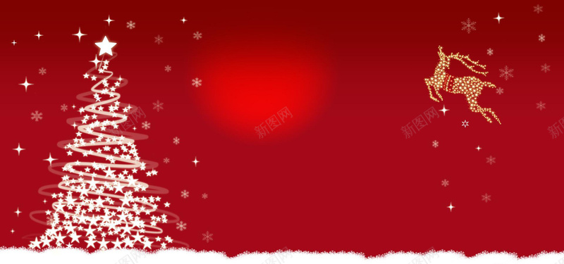 红色圣诞节圣诞树麋鹿贺卡bannerjpg设计背景_88icon https://88icon.com 圣诞树 圣诞节 红色 贺卡 麋鹿 海报banner 卡通 童趣 手绘