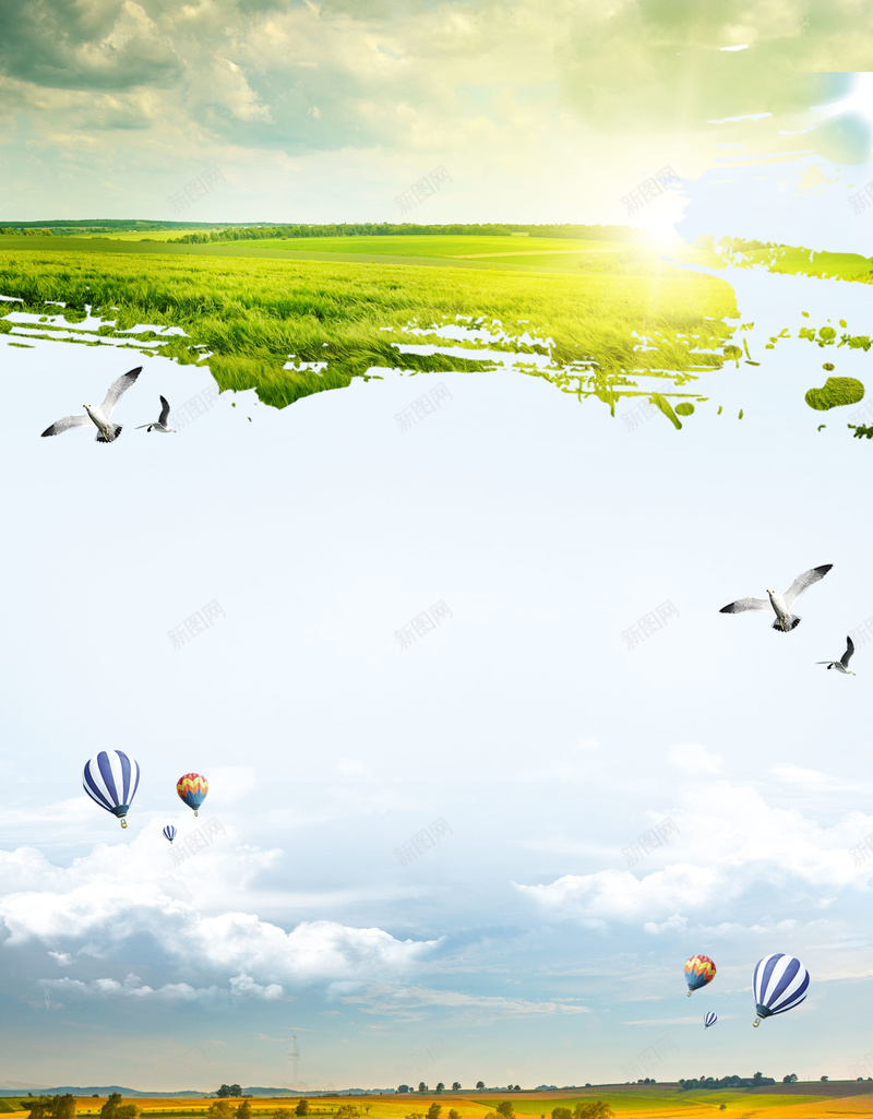 唯美小清新草原风情旅游海报背景jpg设计背景_88icon https://88icon.com 草原旅游 草原海报 驰骋草原 草原文化 内蒙古美食 草原印象 内蒙古草原 草原风俗 草原风景 草原