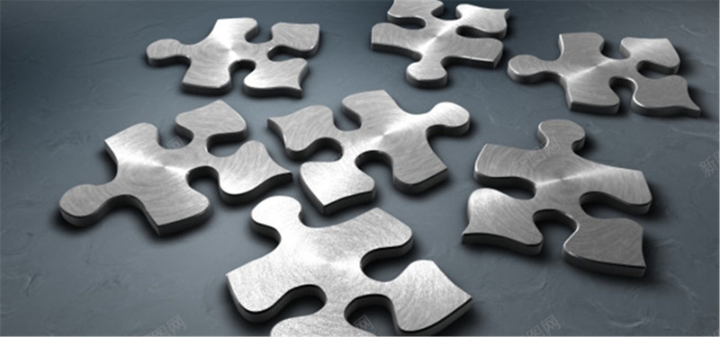 拼图金属质感jpg设计背景_88icon https://88icon.com 冰凉 拼图 碎片 质感 金属 海报banner 纹理