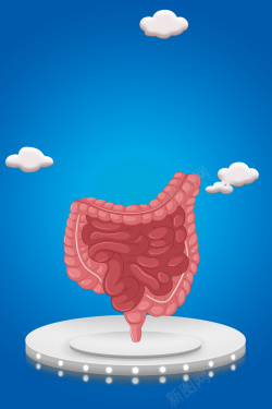 肠道健康医疗诊断医疗检测高清图片
