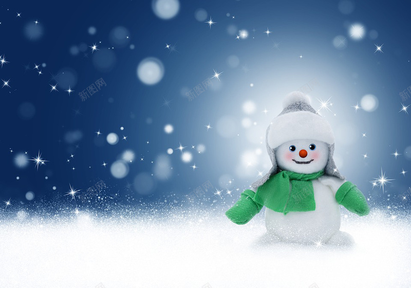 穿绿衣服的圣诞小人背景jpg设计背景_88icon https://88icon.com 圣诞节 冬天 雪人 冷 雪 玩具 象征