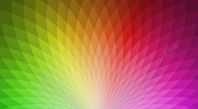 彩虹色几何形状背景背景
