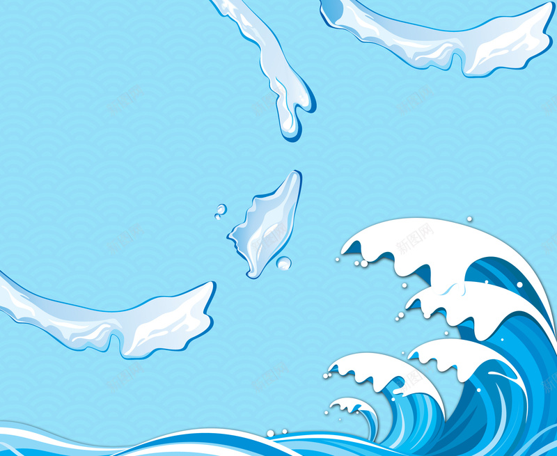 海鲜海报背景素材psd设计背景_88icon https://88icon.com 食物 鱼 海鲜 菜单 浪花 一条鱼海报设计图片下载 手绘 活动 促销