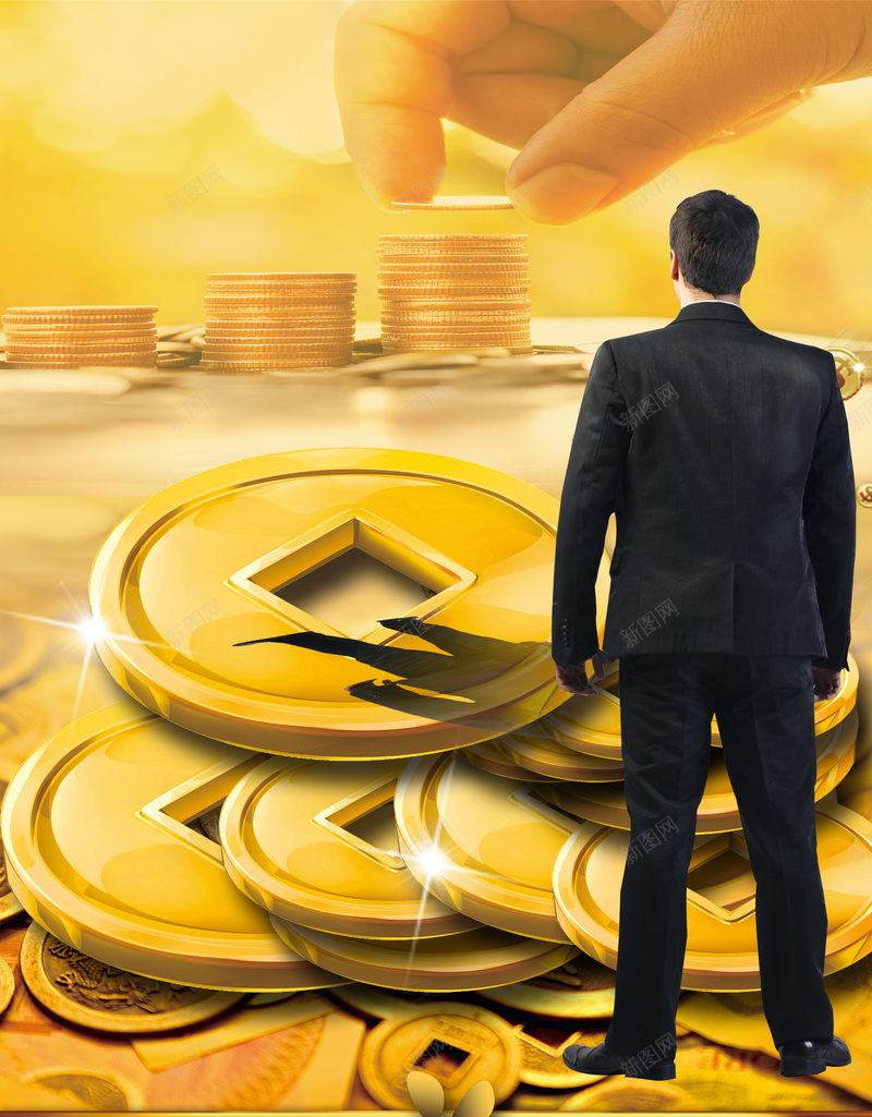 金币遥望投资理财广告海报背景素材psd设计背景_88icon https://88icon.com 大气 房贷 遥望 金币 金融 按揭贷款 投资理财 银行海报 专业贷款 贷款融资 广告设计 海报背景 激动