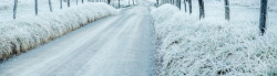 冬季道路冬天道路背景高清图片