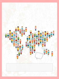 世界人口日711世界人口日海报背景模板高清图片