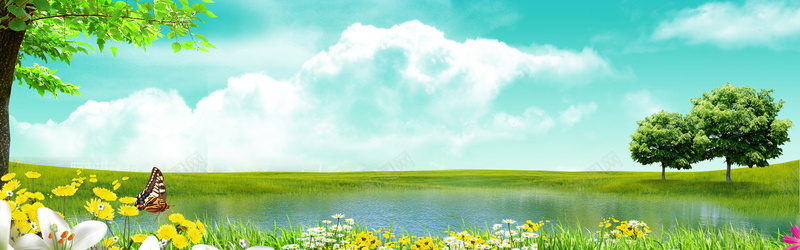 唯美蝶恋花清爽田园美丽景色psd设计背景_88icon https://88icon.com 女装 旅游 树木 花朵 蝴蝶 淘宝背景 天猫背景 广告背景 海报背景 花朵背景 绿色背景 清新背景 田园背景 banner 简约 大气 通用 淘宝海报 背景素材 唯美 背景 海报banner 文艺 小清新