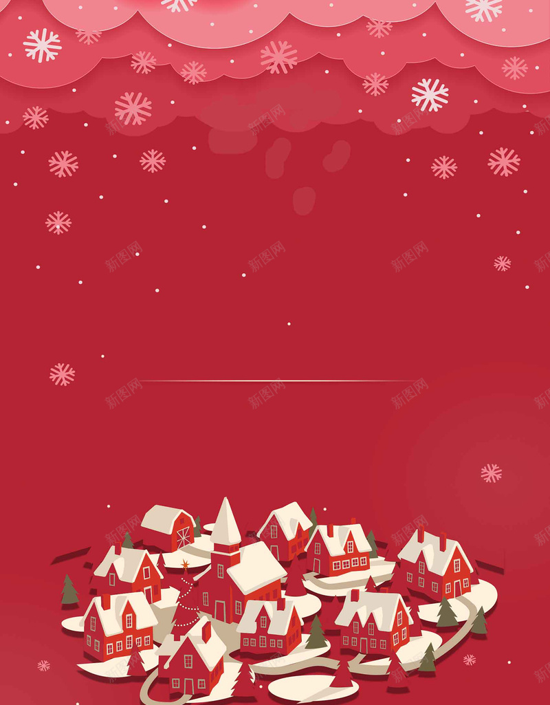 红色圣诞节海报背景psd设计背景_88icon https://88icon.com 圣诞节 海报 素材 红色 背景 活动 促销 立体 简约
