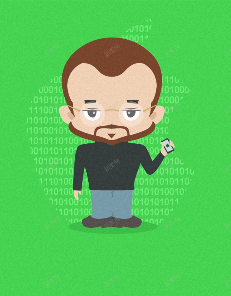 卡通人物背景jpg设计背景_88icon https://88icon.com 手机背景 人物 卡通 扁平 男人 APP背景 H5背景 H5 h5 渐变 几何