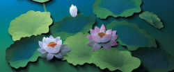 墙壁贴纸墙壁贴纸画莲花高清图片