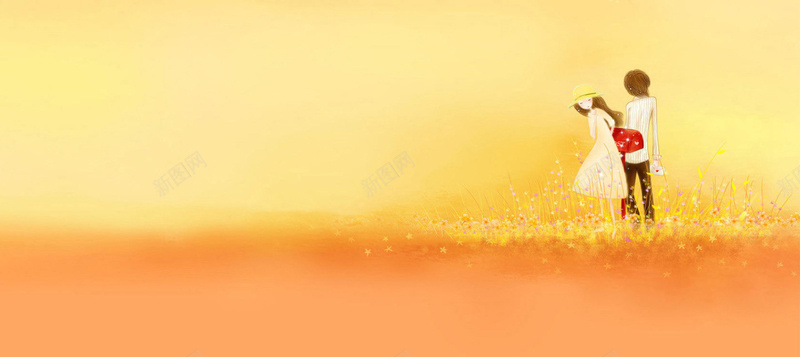 唯美爱情卡通背景jpg设计背景_88icon https://88icon.com 清新典雅 画龙点睛 朴素 自然风景 桌面背景 笔墨生风 自然简朴 海报banner 卡通 童趣 手绘