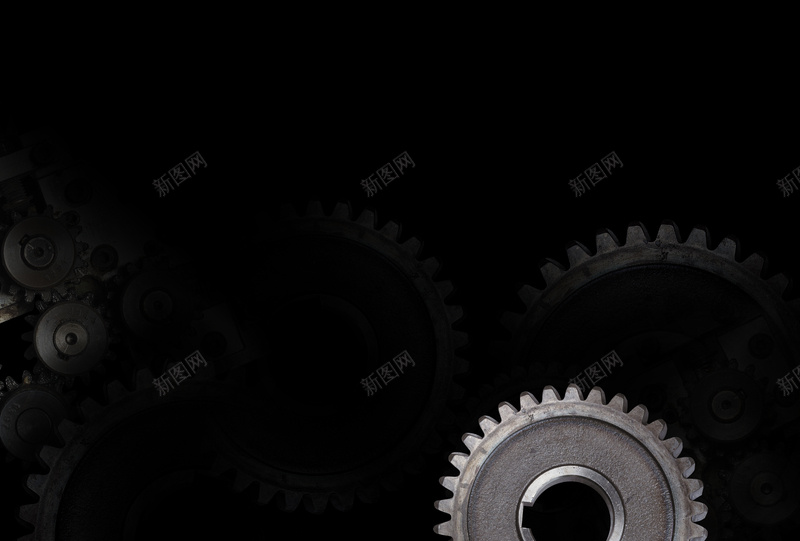 机械齿轮黑色背景素材jpg设计背景_88icon https://88icon.com 机械 齿轮 黑色 机器零件 配件 金属材质 背景素材