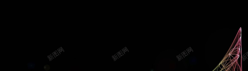 扁平化未来科技欧美风格梦幻星空背景
