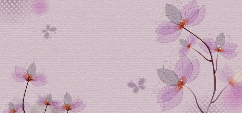 紫色唯美花朵纹理质感图背景