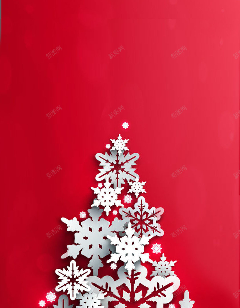 圣诞树H5背景jpg设计背景_88icon https://88icon.com 圣诞树 圣诞节 浪漫 红色 美妙 简约 唯美 文艺 梦幻