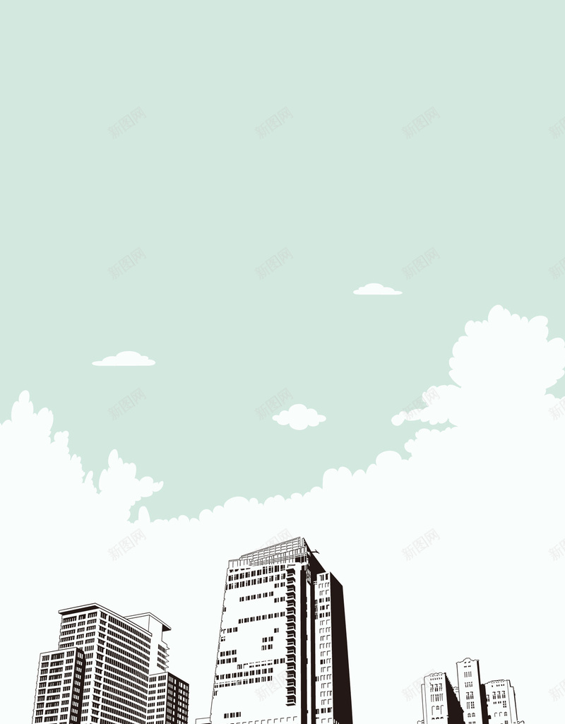 手绘线描剪影城市建筑背景jpg设计背景_88icon https://88icon.com 手绘 线描 剪影 扁平化 简约风格 城市建筑 工业城市 城市风景 摩天大厦 大楼 城市剪影 建筑剪影