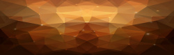 褐色立体褐色渐变几何立体背景高清图片
