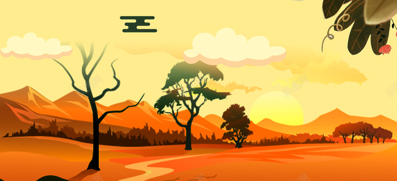 扁平化风格秋分海报背景jpg设计背景_88icon https://88icon.com 秋分海报 扁平化 秋天 秋季 简约 金秋 促销 秋季女装上新 秋冬上新 淘宝天猫秋季新装 秋