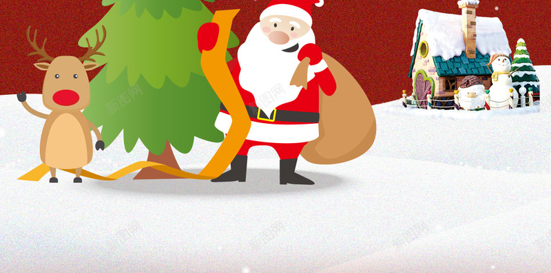 红色雪地冬季圣诞老人背着礼物H5psd设计背景_88icon https://88icon.com 红色 雪地 冬季 圣诞老人 礼物 H5 背包 麋鹿 圣诞树 雪花 铃铛 圣诞节 圣诞快乐 圣诞狂欢