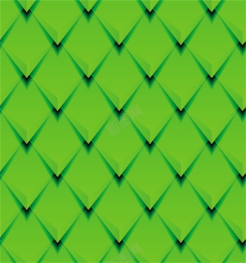 绿色几何图案海报背景背景