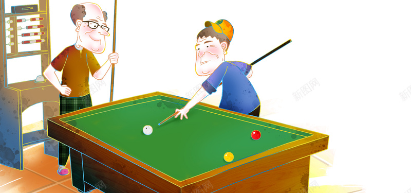卡通人物男人台球桌球海报bannerpsd设计背景_88icon https://88icon.com 卡通 人物 男人 台球 桌球 海报banner 童趣 手绘