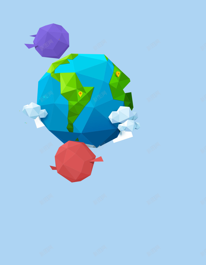 地球扁平蓝色公司宣传单H5背景psd设计背景_88icon https://88icon.com 公司企业 蓝色背景 儿童节 会议 扁平 宣传单 地球 H5背景素材