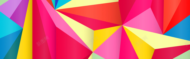 彩色立体背景psd设计背景_88icon https://88icon.com 彩色 鲜艳 立体 几何 banner 海报banner 扁平 渐变