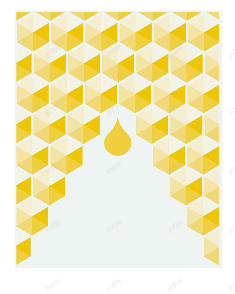 几何排列广告背景psd设计背景_88icon https://88icon.com 几何 喜悦 立体 简约 黄色