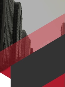 金融横幅商务红色横幅金融地产广告背景高清图片