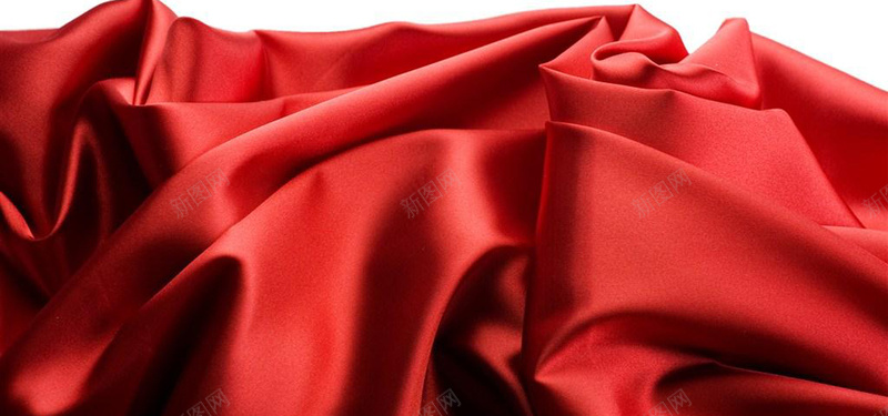 红色绸缎背景素材背景