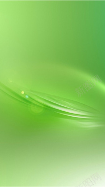 清晰绿色H5素材背景背景