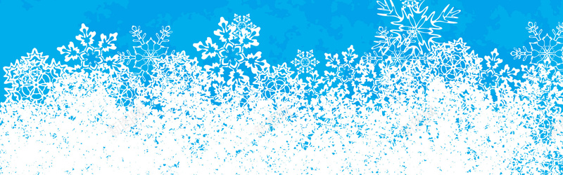 冬季雪花背景背景