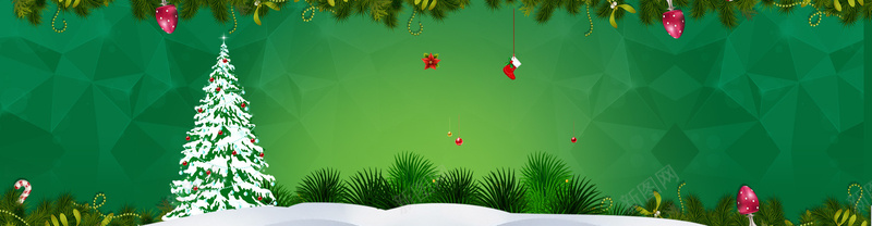 圣诞狂欢季首页海报免费下载背景