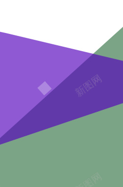 几何拼接图形紫绿色背景素材背景