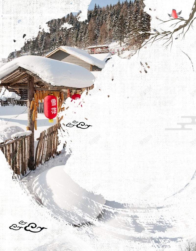 黑龙江雪乡冬景旅游psd设计背景_88icon https://88icon.com 大雪山 冬景 大雪 雪乡 雪花 雪夜 大雪纷飞 黑龙江 旅游 平面设计 分层文件 源文件 高清