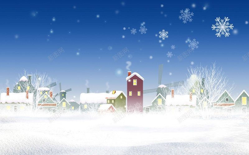 下雪的阶街道背景图jpg设计背景_88icon https://88icon.com 卡通 温暖 灯光 街道 雪夜 童趣 手绘