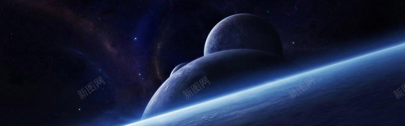 梦幻星空背景jpg设计背景_88icon https://88icon.com 星空 深色 海报banner 星云 星海 星际 扁平 渐变 几何