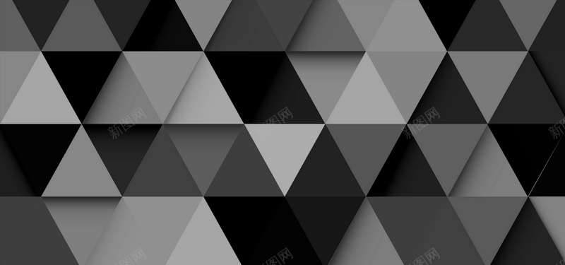 黑白菱形几何切割背景背景