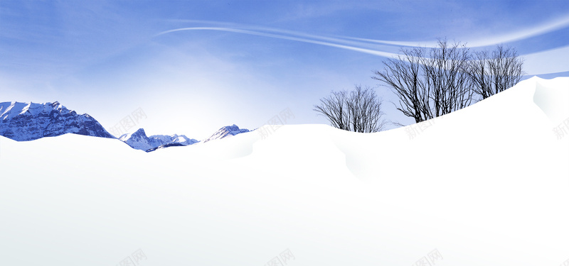 冬天滑雪雪山图片psd设计背景_88icon https://88icon.com 冬天 滑雪 雪山图片 海报banner