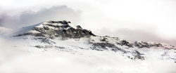 雪域高山唯美雪山白色高清海报背景高清图片