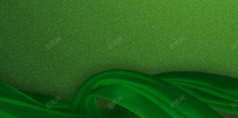 绿色背景上的丝带H5素材背景psd设计背景_88icon https://88icon.com 绿色彩带 绿色背景 丝带 渐变 纹理 H5素材 PSD背景 大气